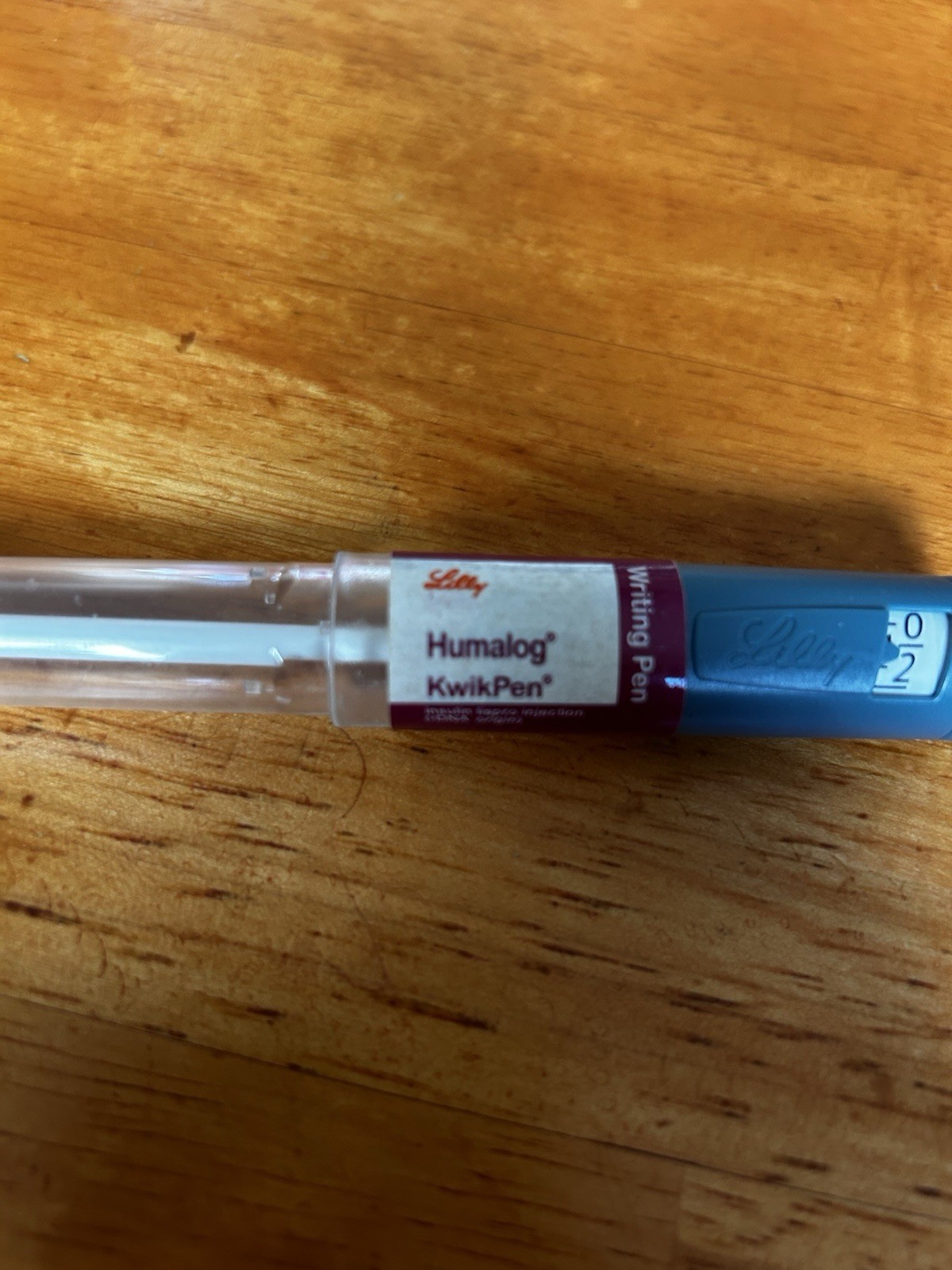 RARE vintage Humalog KwikPen Writing Pen Pharmacutial Collectors item