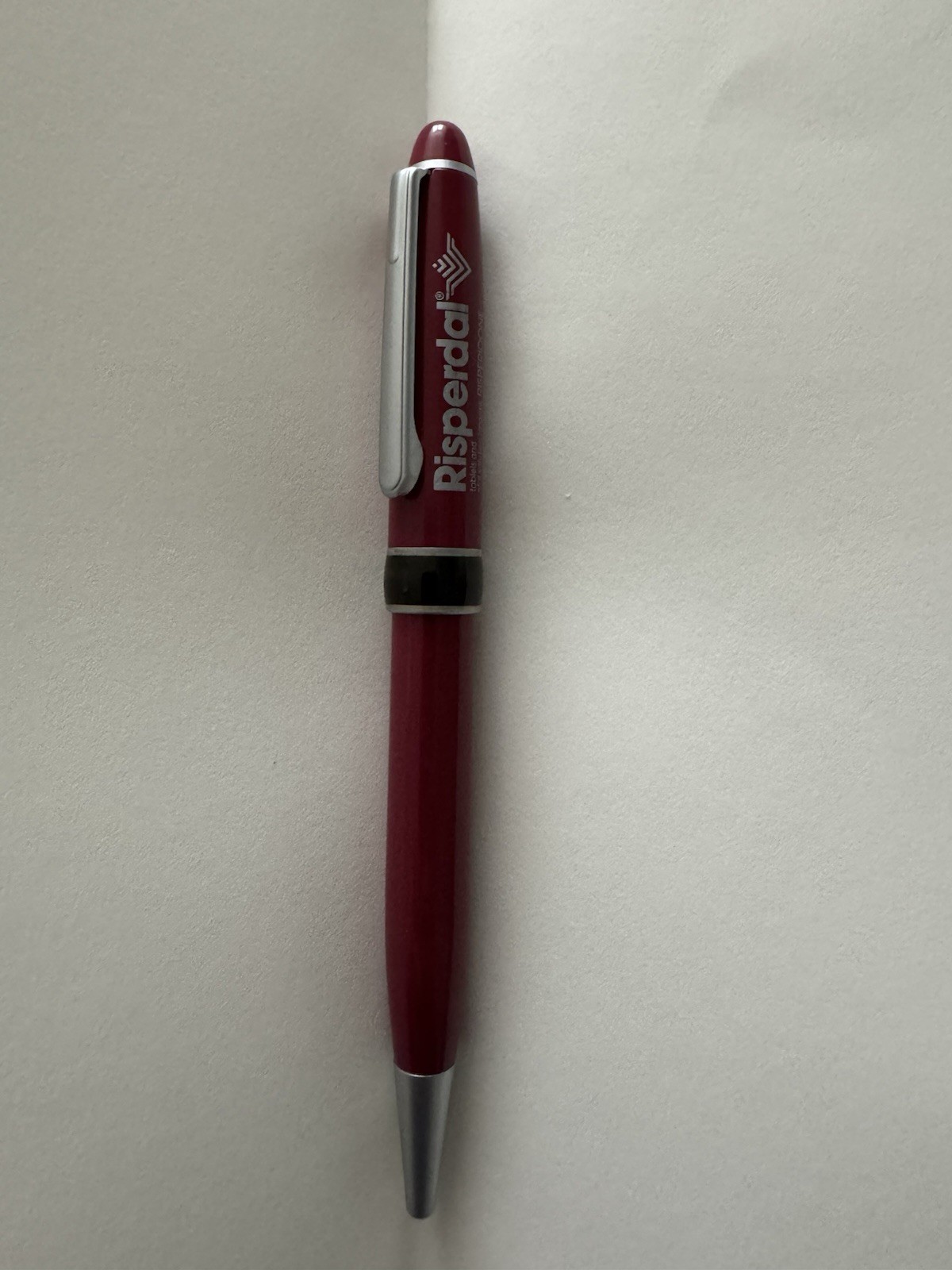 Risperdal Risperidone Drug Pharmaceutical Promo Advertising Heavy Metal Pen