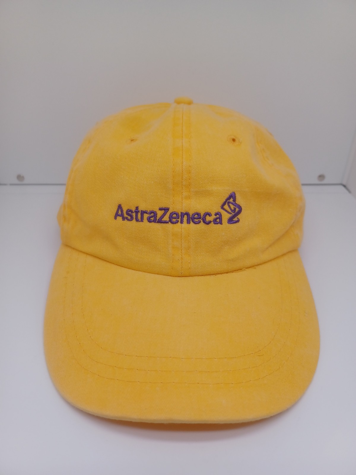 Rare Astra Zeneca Pharmaceutical Promo Hat One Size Adjustable Embroidered