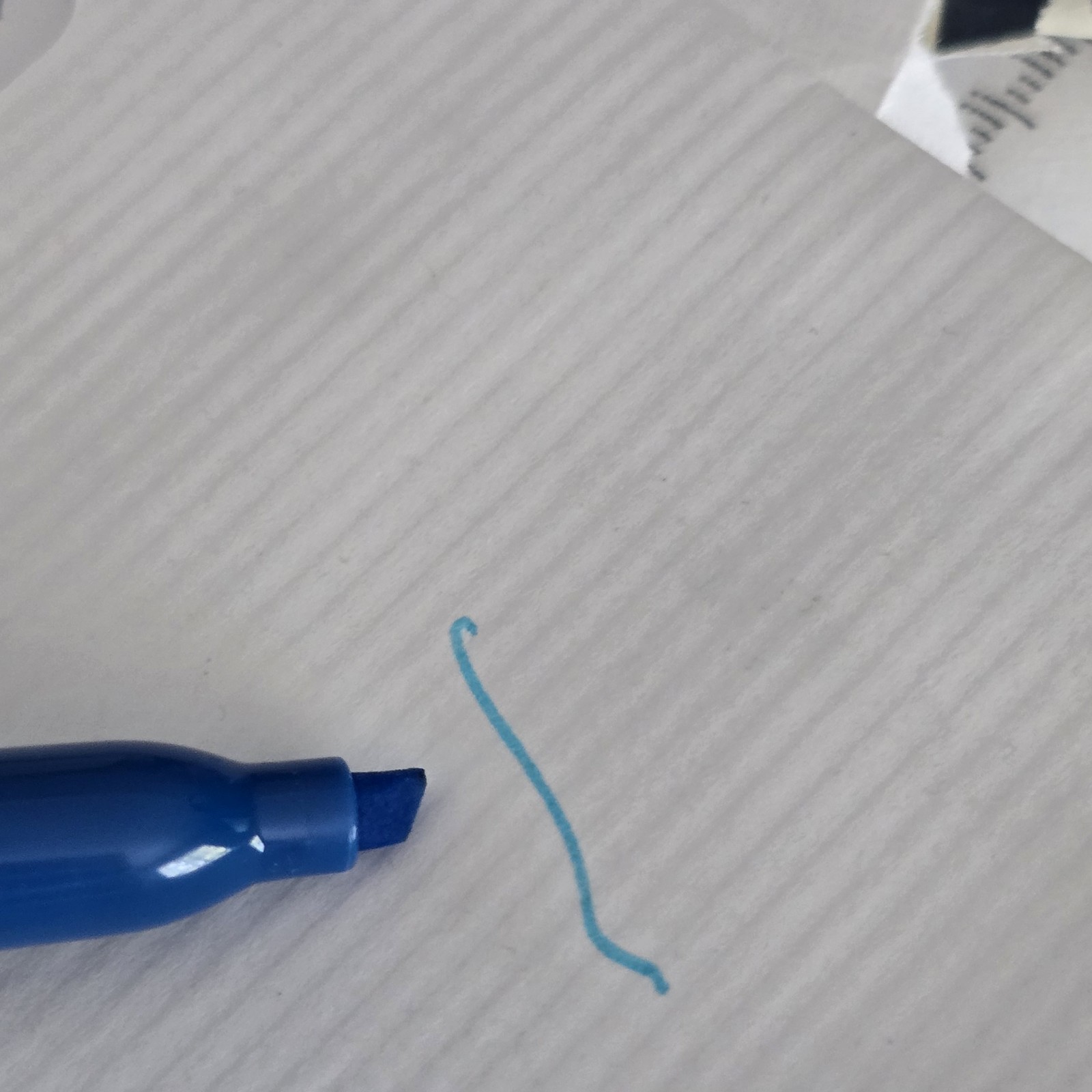 ACIPHEX Pharmaceutical Pen Blue HIGHLIGHTER Drug Rep Medical Advertisement
