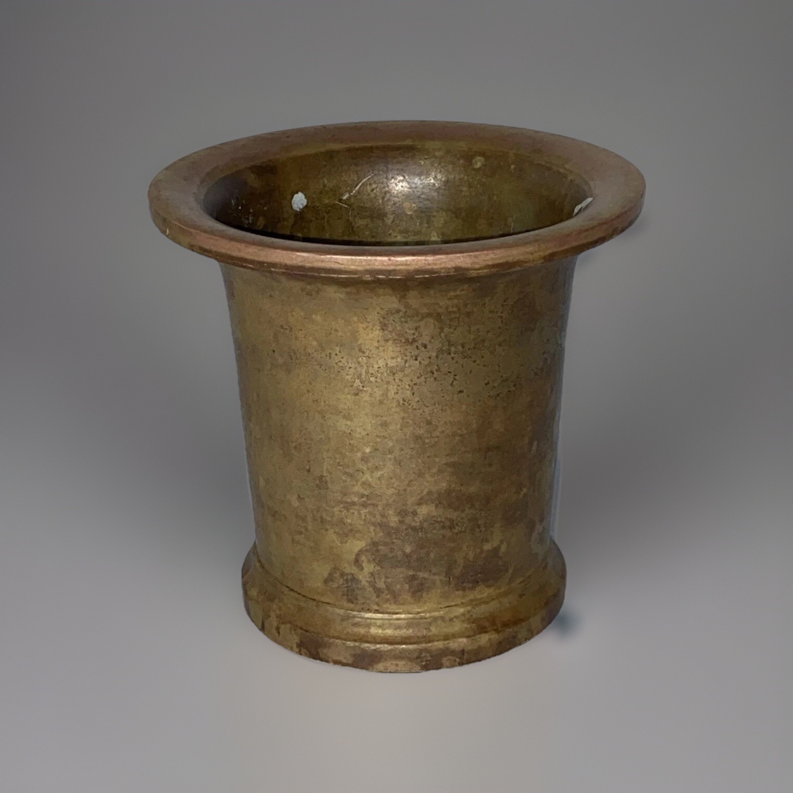VINTAGE APOTHECARY BRASS MORTAR CHEMIST HERBS KITCHEN HEAVY 3.5 LBS