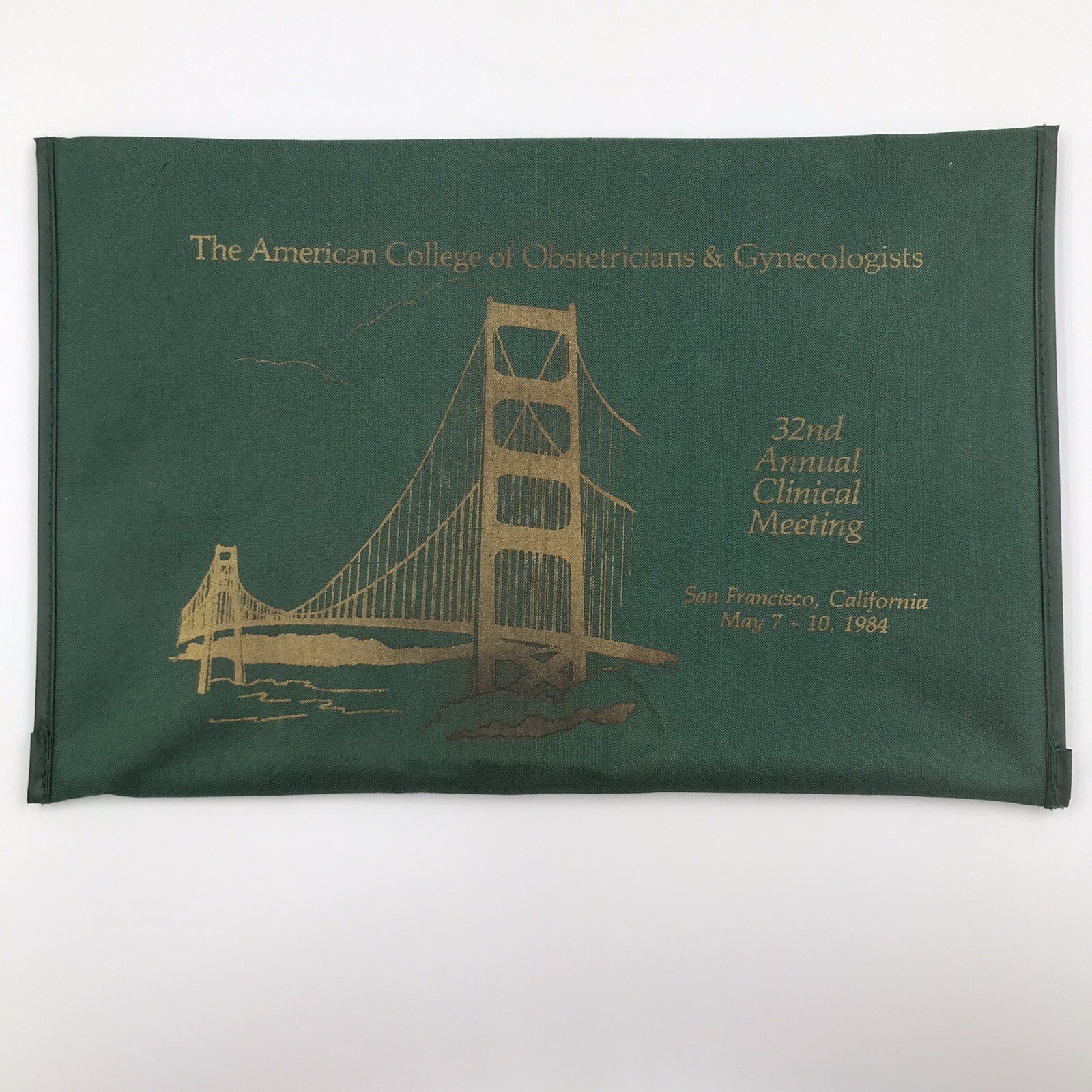 1982 American College of OBGYN 32nd Meeting Portfolio Ortho-Novum Birth Control