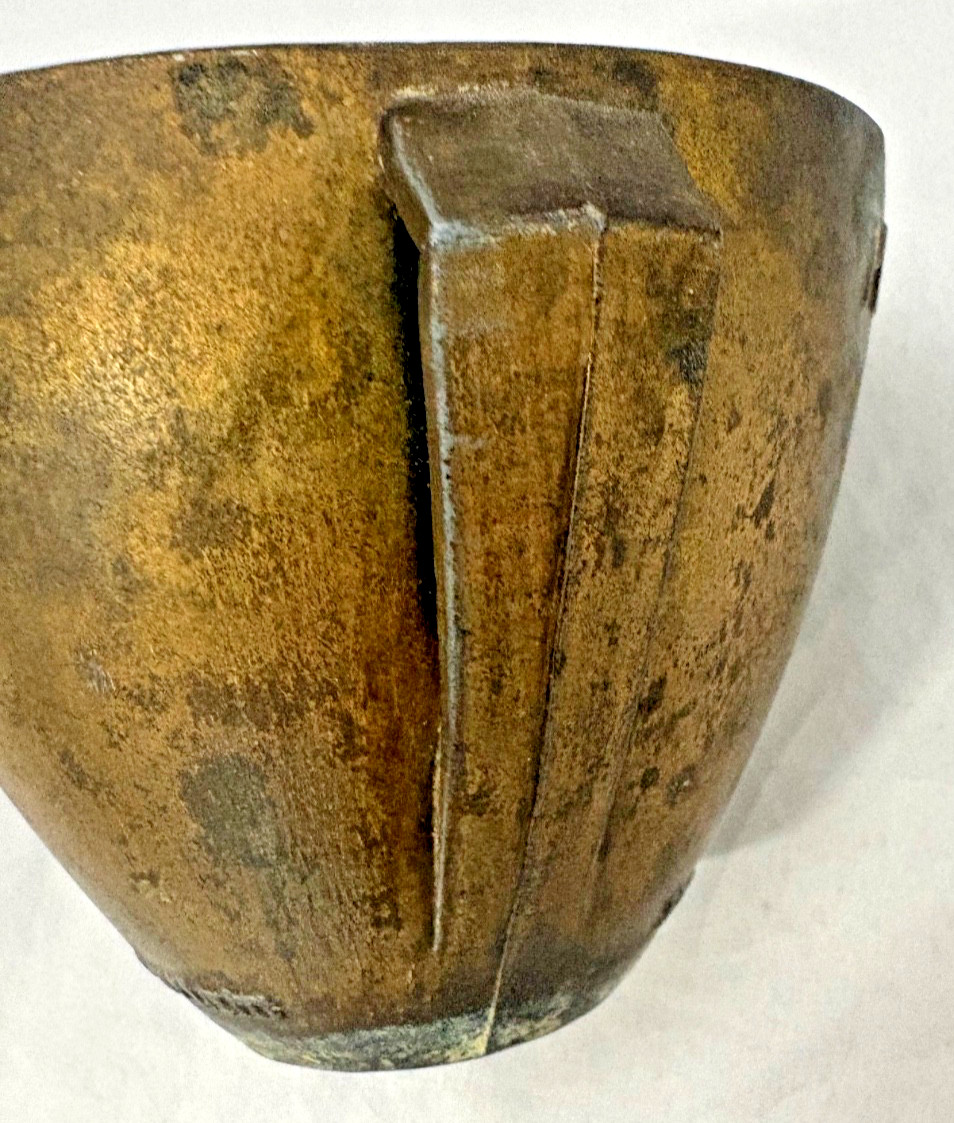 Pharmacy Class 1967 A.D. RX SECUNDUM ARTEM MORTAR PESTLE APOTHECARY Metal Brass