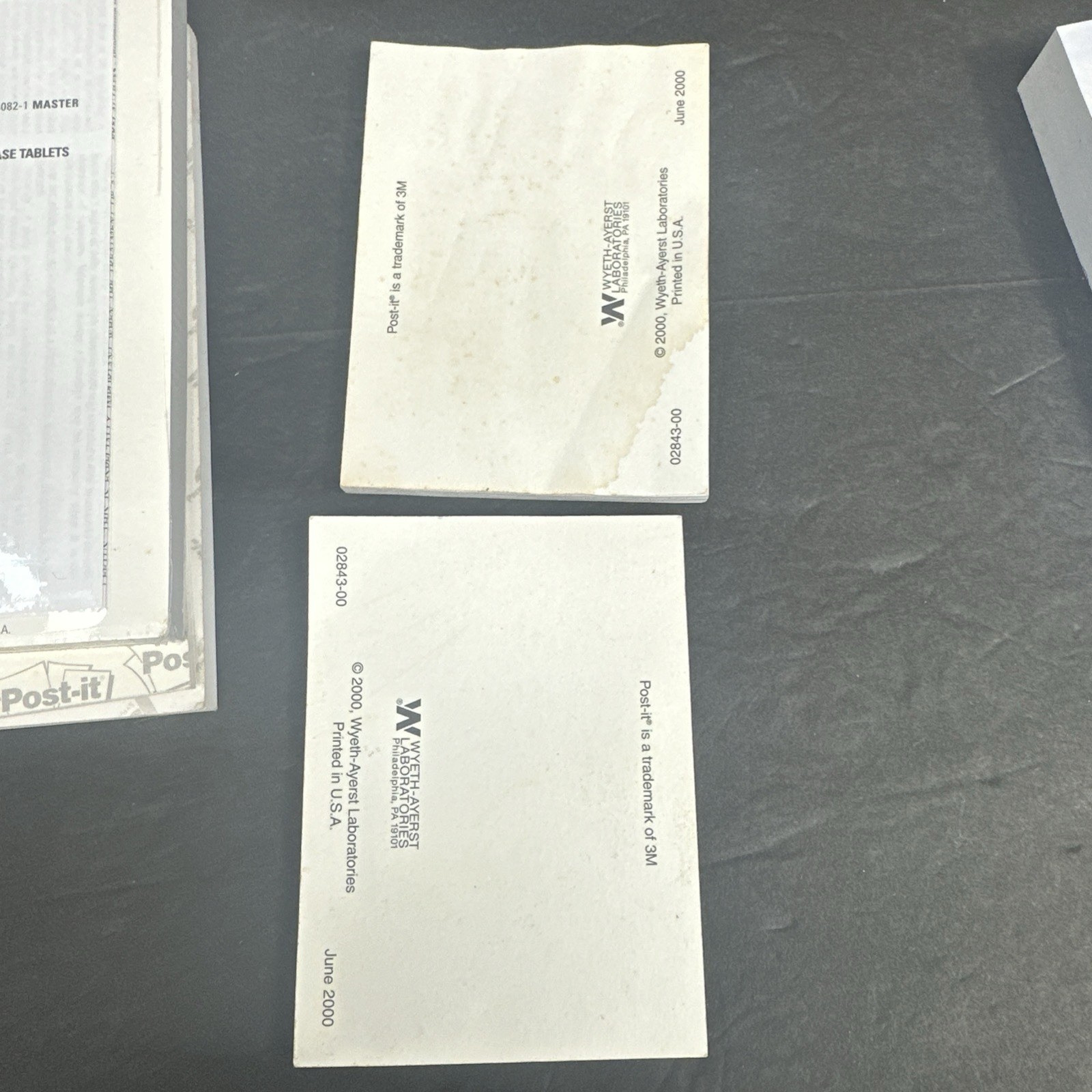 Lot of 14 Pharmaceutical Notepads Some Flawed Partial swag Note Pads
