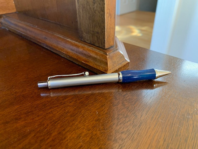Drug Rep, all metal “Niaspan” Pen, new, never used. Black ink.