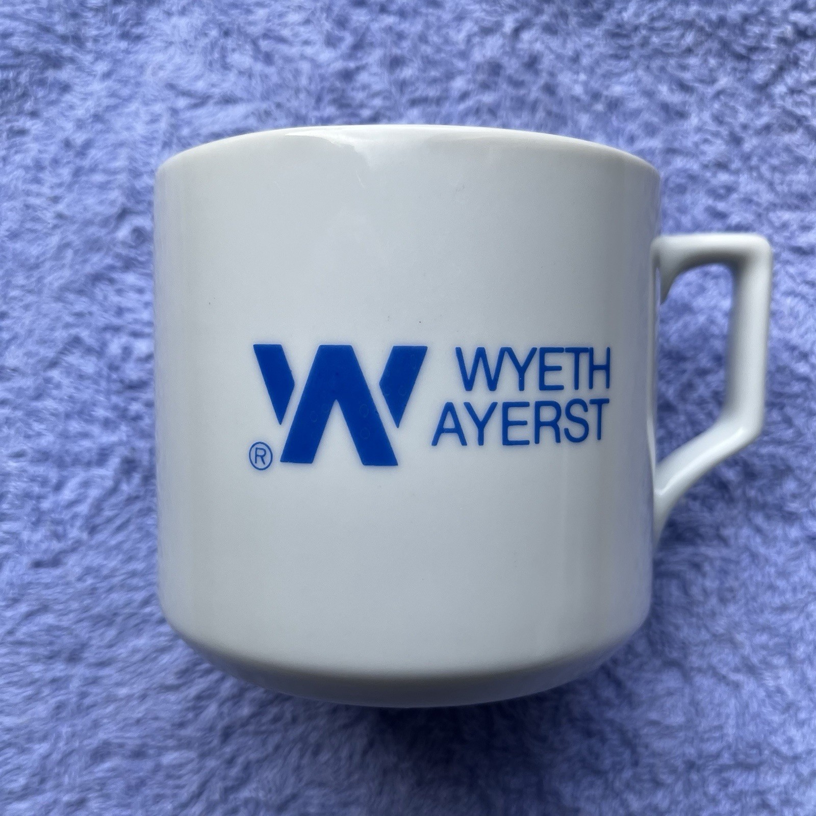 Wyeth Pharmaceuticals Employee reward mug, a little piece of history-Vintage