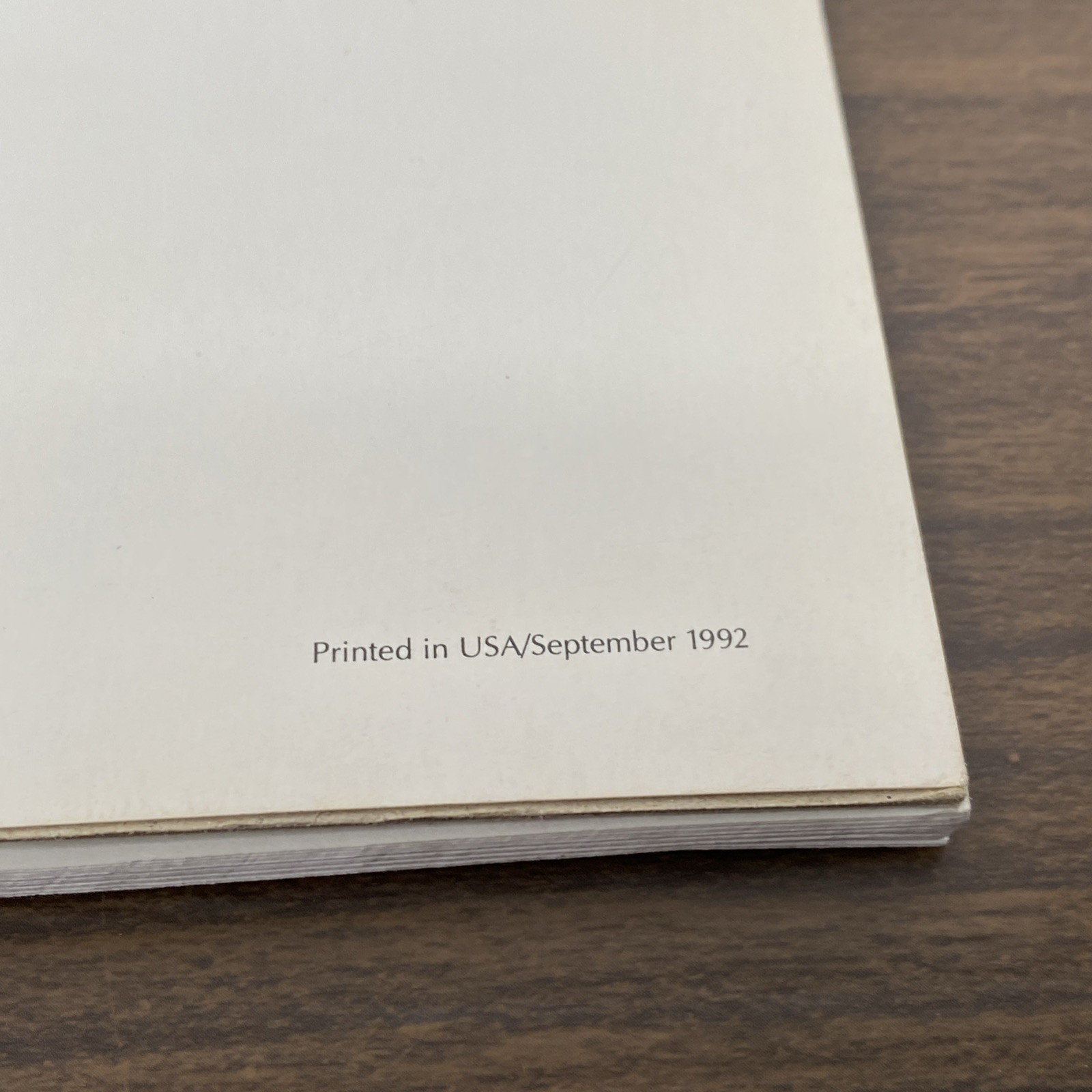 VTG 1992 Zoloft Drug Rep Collectible Doctor Notepad 8.5 x 12.5” Pharmaceutical