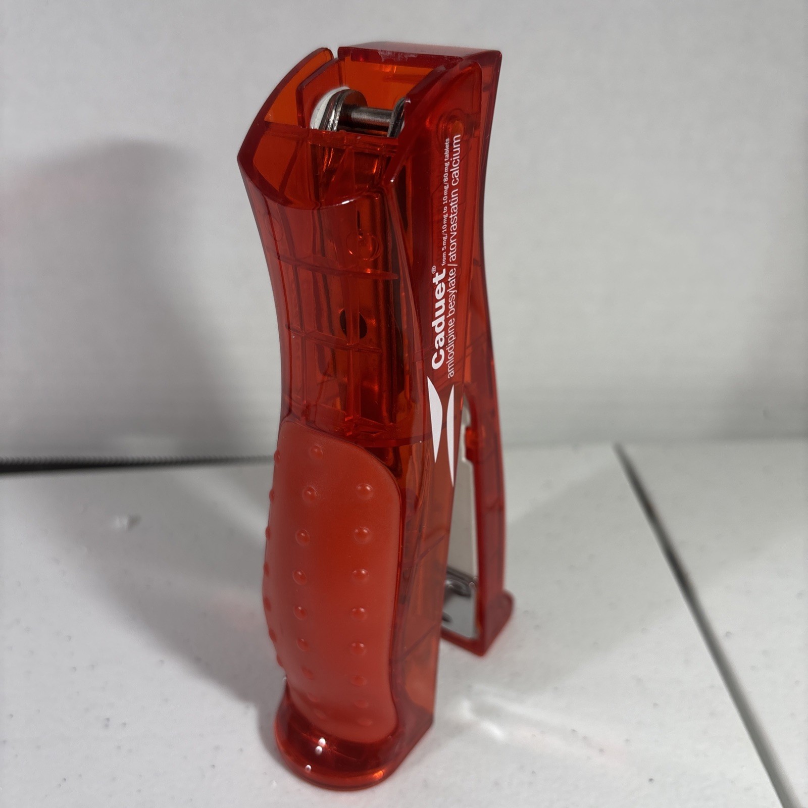 Drug Rep Stapler Pharmaceutical Collectable Duragesic Caduet Amlodipine Vintage
