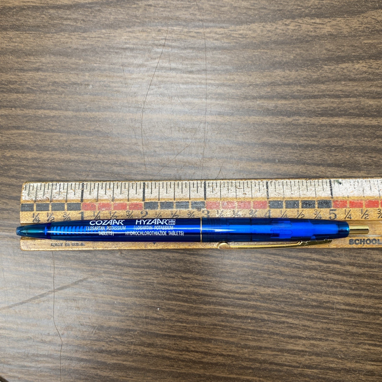 VTG Pharmaceutical Advertising COZAAR / HYZAAR BIC Clic Pen RX Rep WRITES