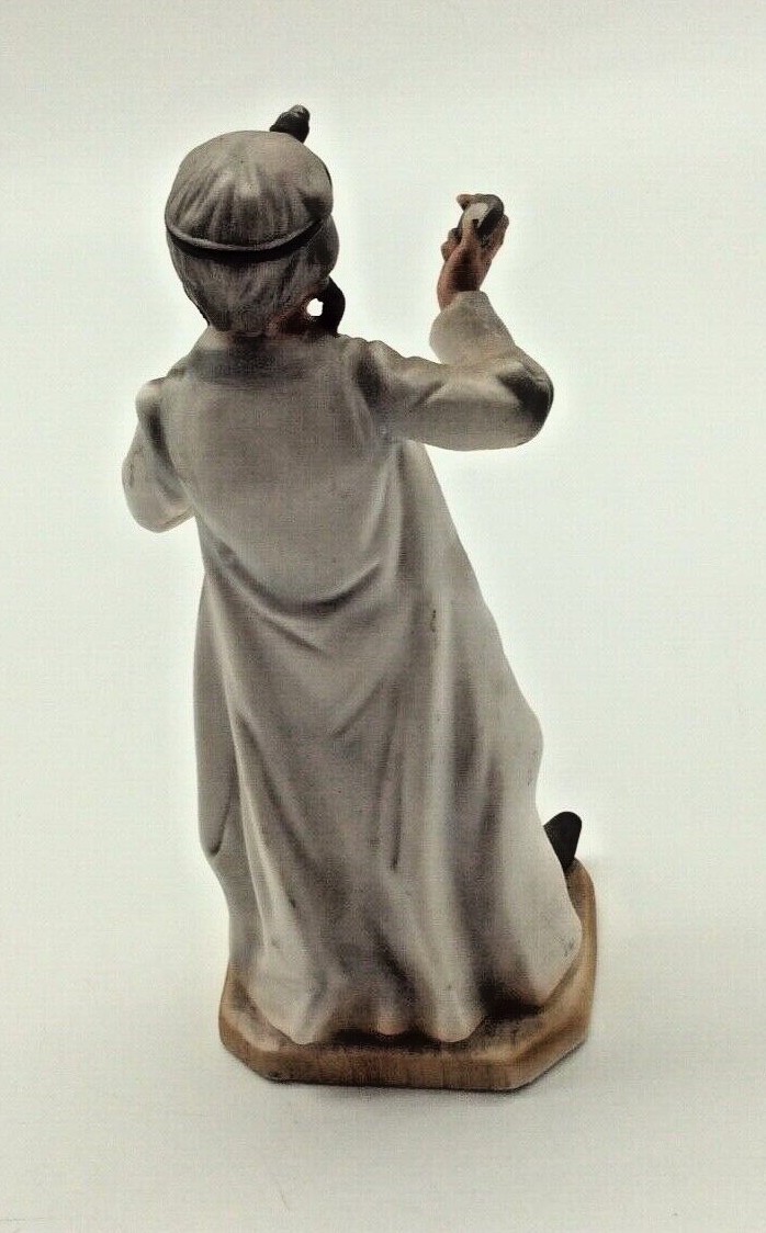 Vintage Lefton Porcelain Doctor Holding Stethoscope Figurine 8” Tall