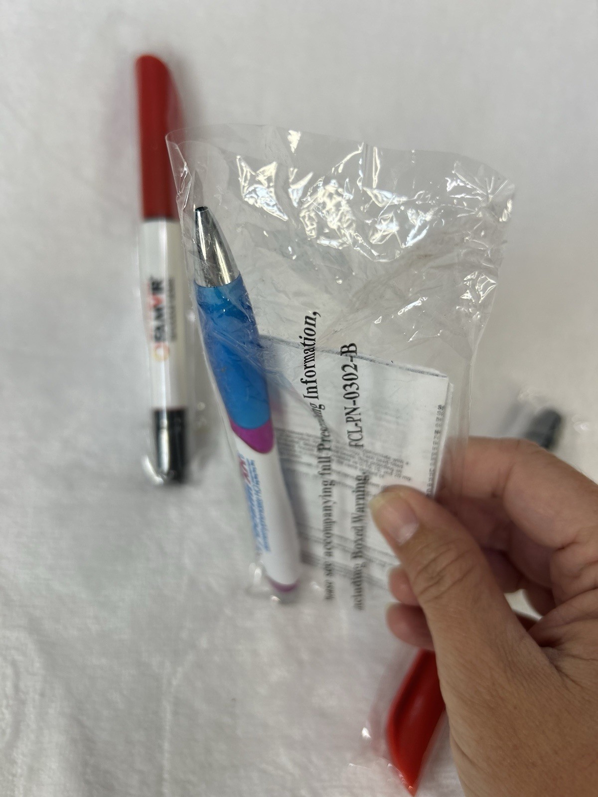 Drug Rep Famvir Focalin Xr Exelon Collectible Pens Lot of 4 NEW Pharmaceutical