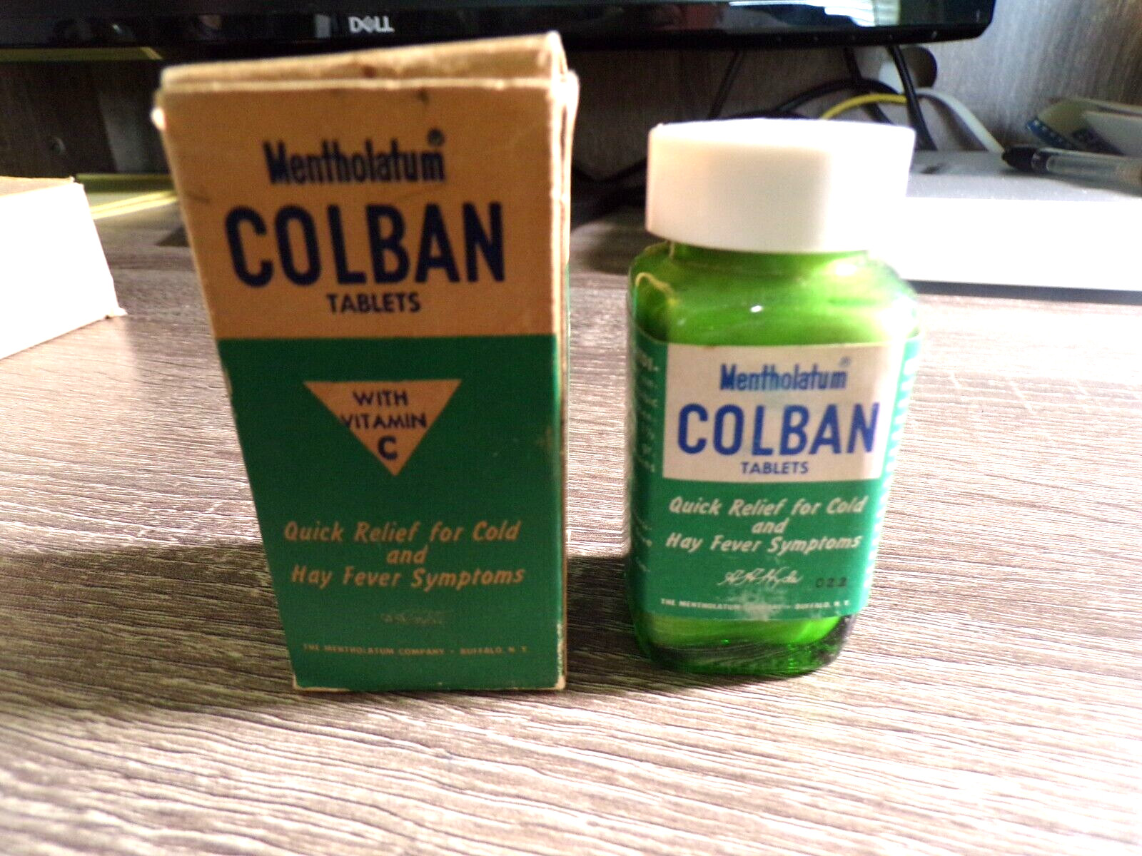 VINTAGE LOT COLBAN TABLETS / B & J PILLS CIRCA 1960’S