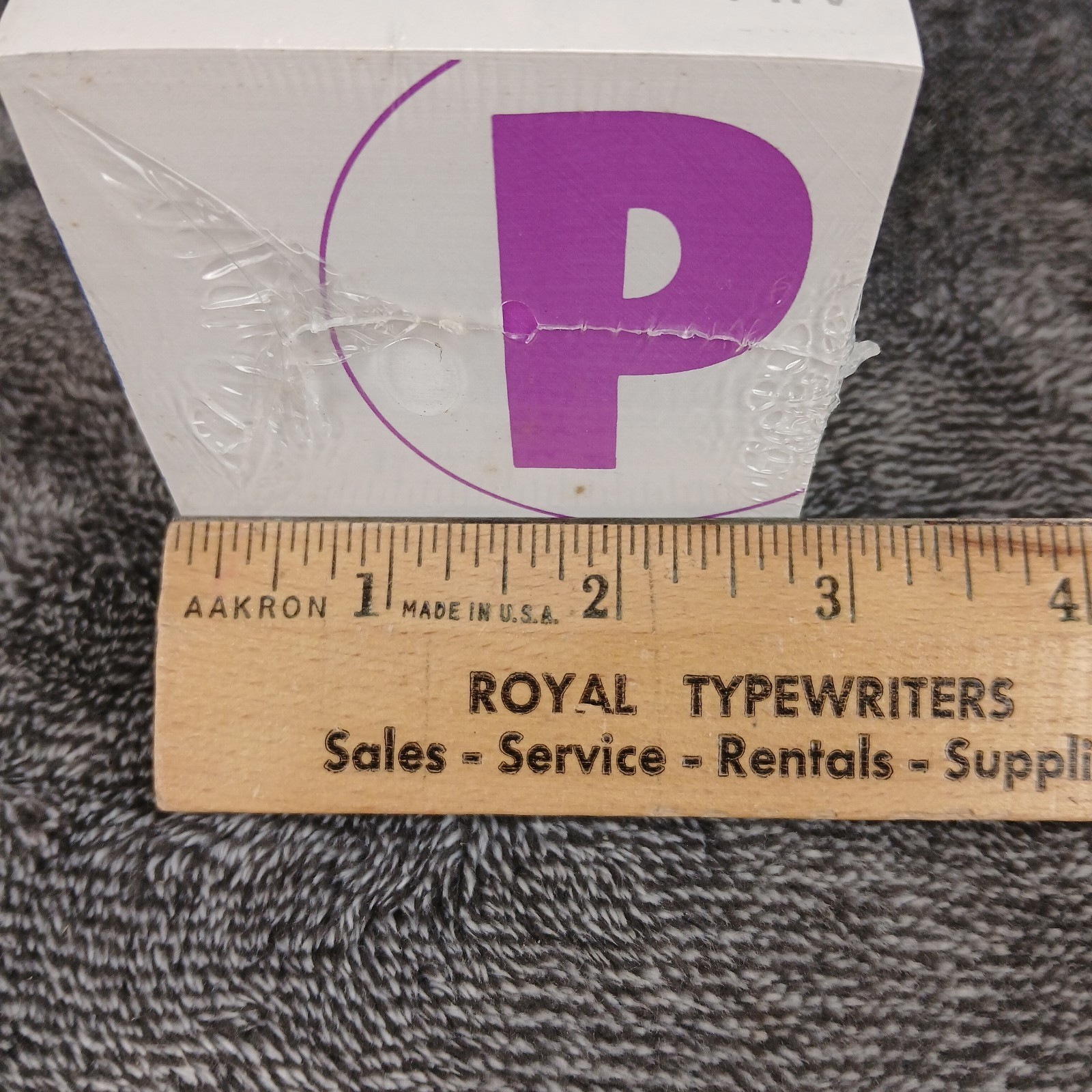 Vtg Xanax Pharmaceutical Advertising Post It Note Cube 90s Alprazolam READ 1992