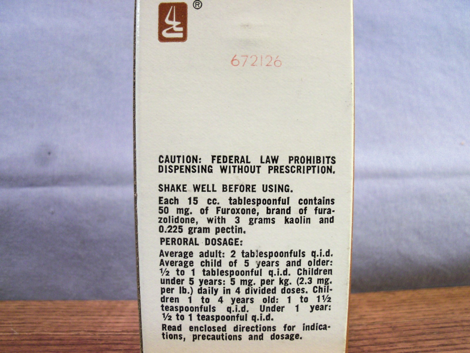 Eaton Labs pre 1978 medicine bottles maching pair