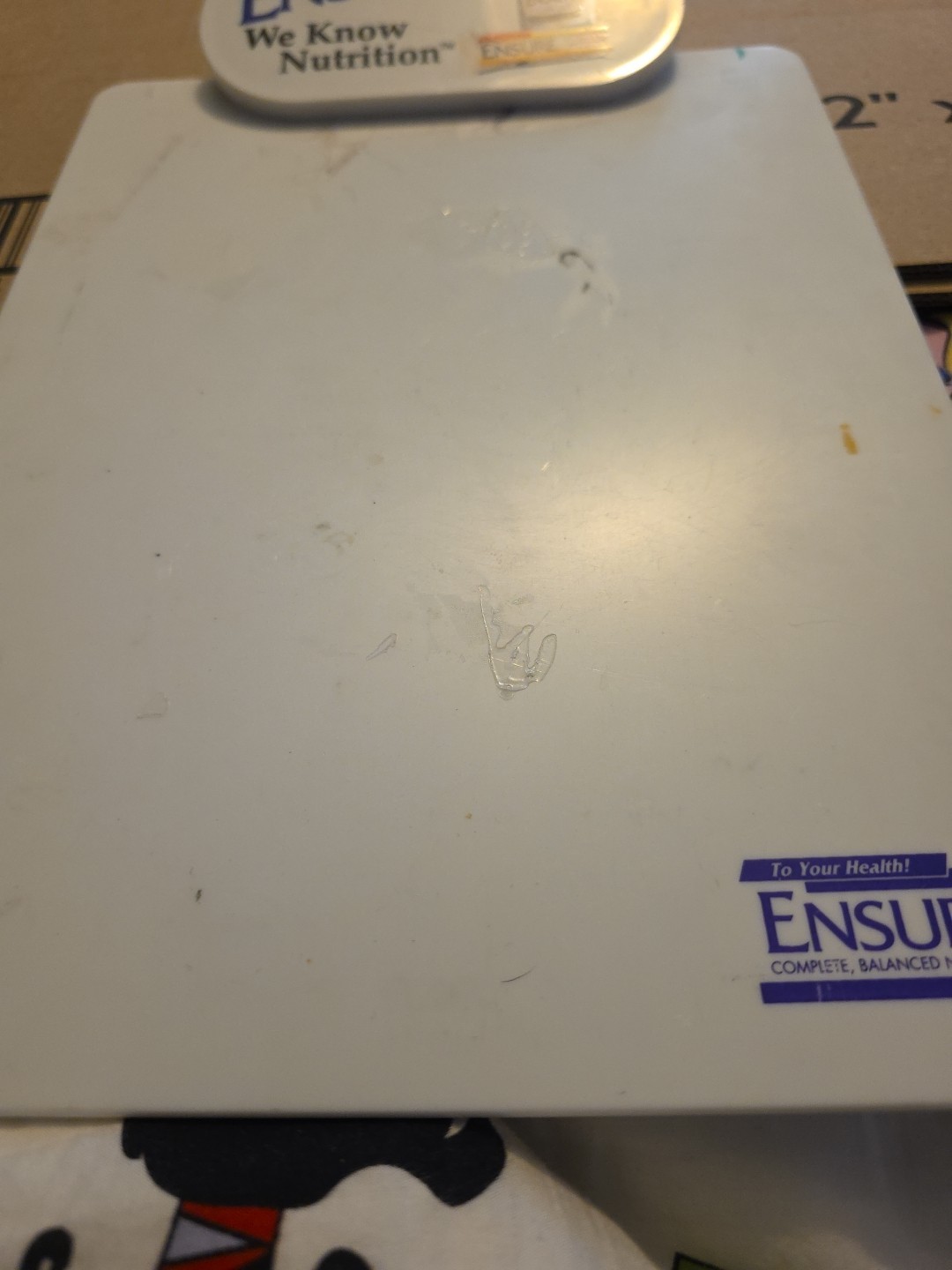 Ensure Clip Board Drug Rep Promo 2000s, See Pics