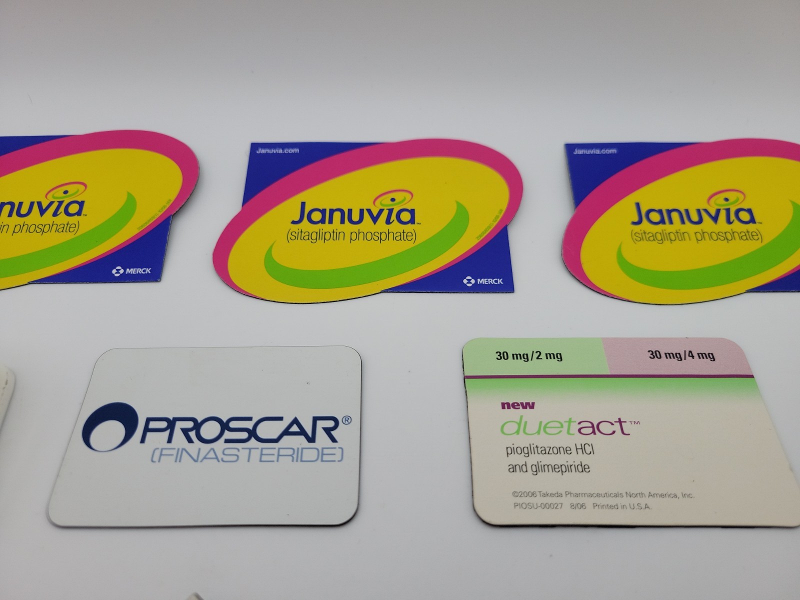 Vintage Pharmaceutical Promos Januvia Prevacid Zantac Delsym Unasyn Pharma Swag