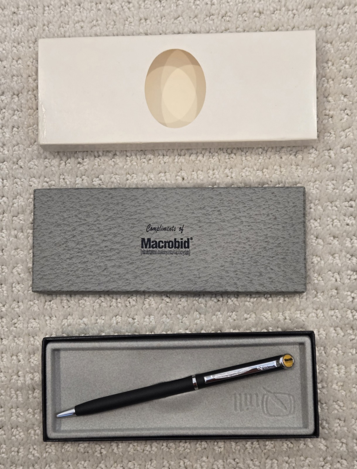 Pharmaceutical Marketing Ballpoint Pen “Macrobid” NEW OLD STOCK, MINT!