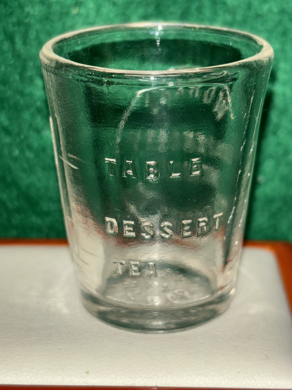 RARE!! Vintage 1900’s Glass World’s Dispensary Medical Association Dosage Cup