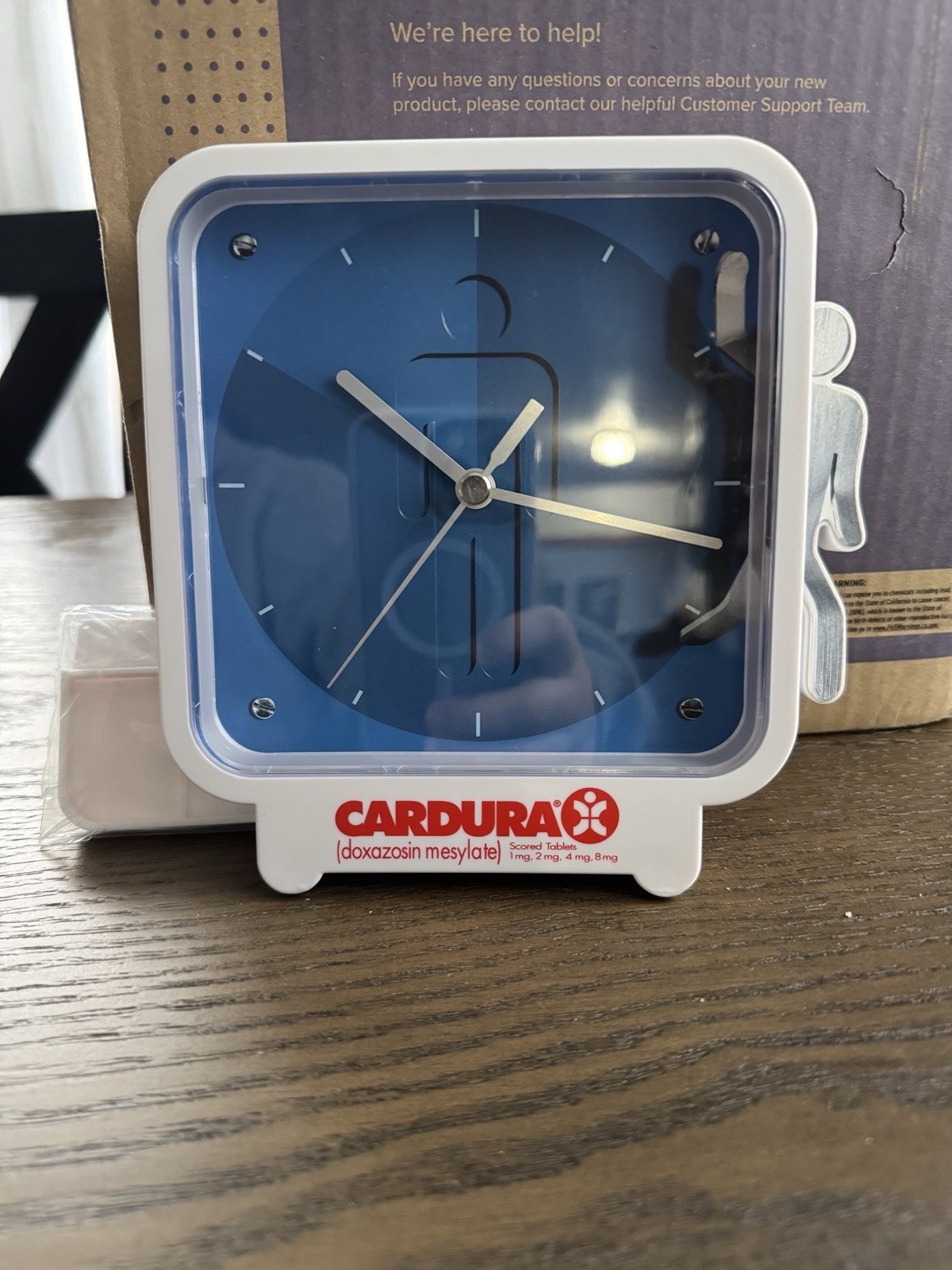 Cardura Prescription Pharmacy Clock Pharmaceutical