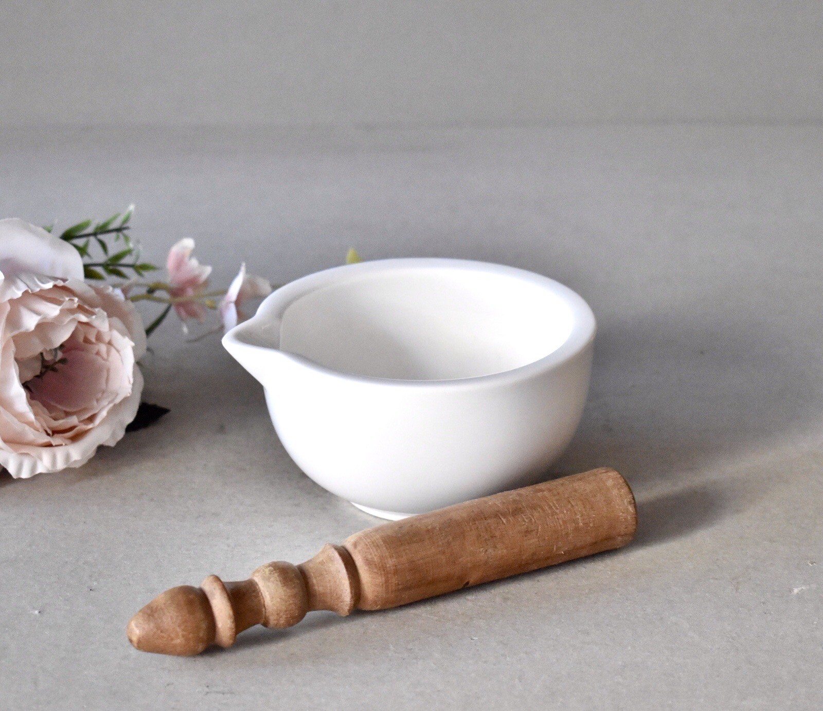 Vintage Porcelain Pharmacy Mortar Retro Mortar Pharmacy Porcelain