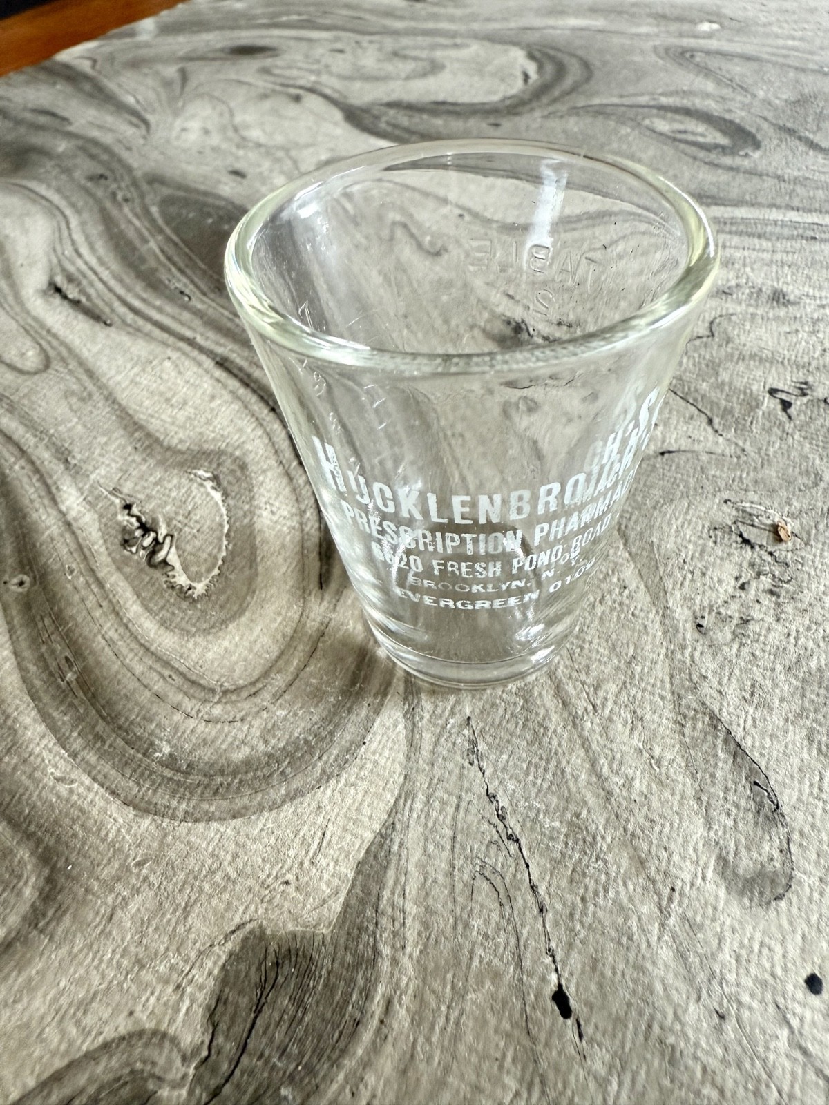 Vintage Drug Promo HUCKLINBROICH’S PHARMACY BROOKLYN 2 1/2″ NEW YORK