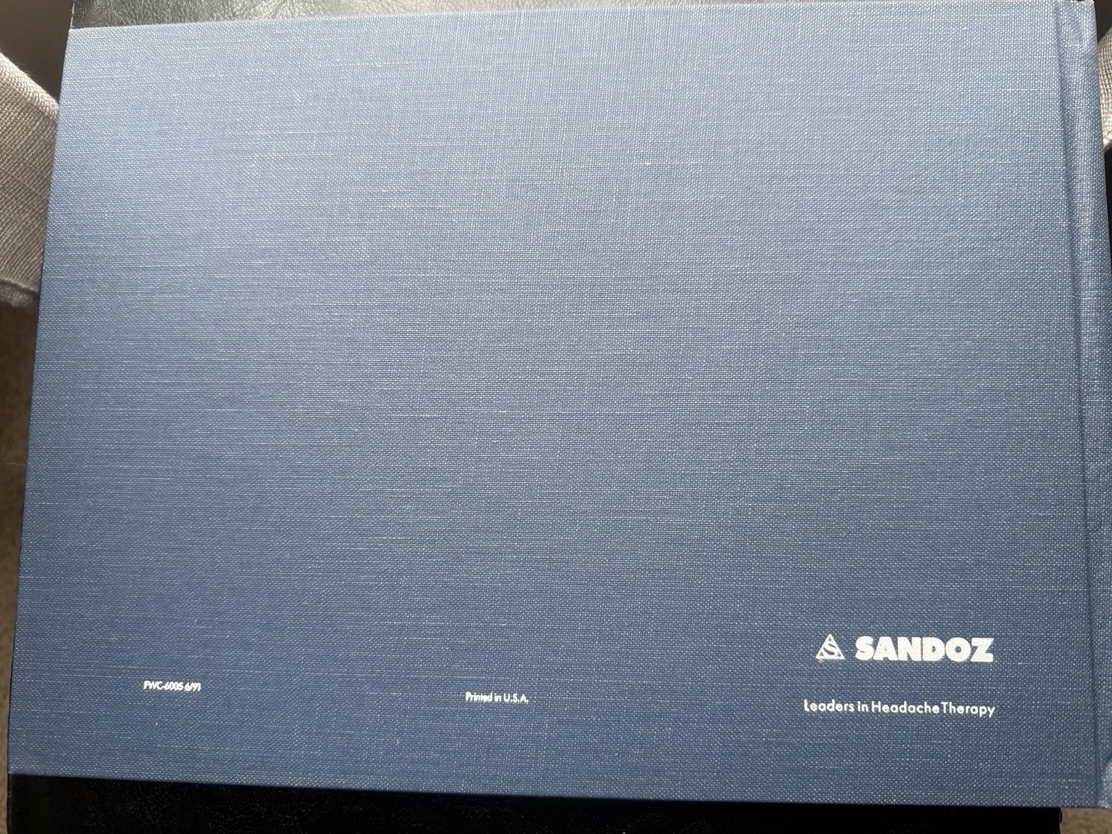 Rare 1982 SANDOZ Migraine Art Book “It’s All In Your Head” + 35mm SLIDES Pharma