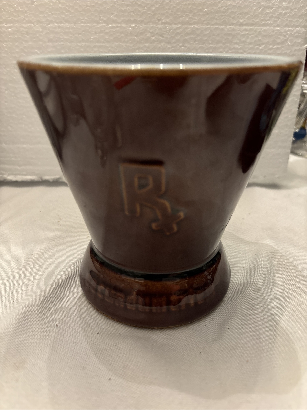 Schering/McCoy Pottery RX Mortar Pen Holder William Proctor Jr 1817-1874 Vase