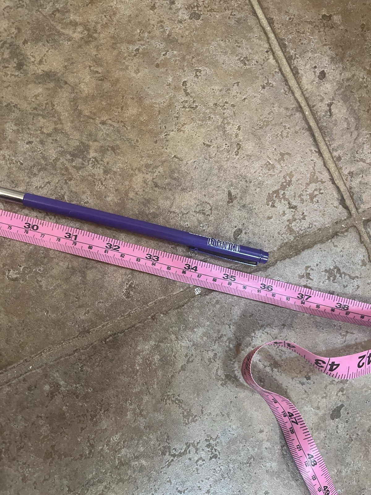 Zith Purple Medical Pharmaceutical Rep Metal Pointer Pocket Clip Telescoping