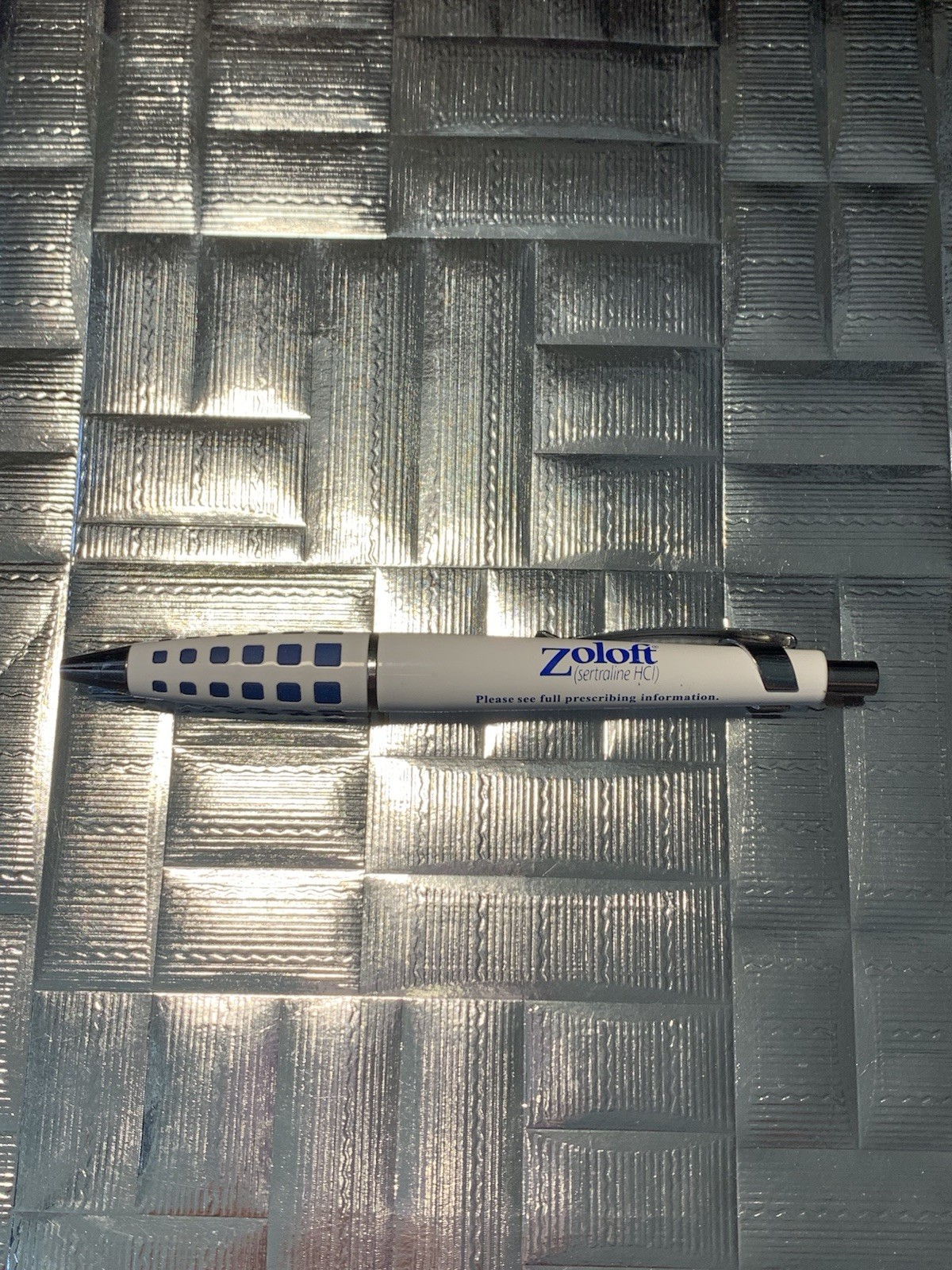 Beautiful Zoloft PEN Drug Rep Pharmaceutical Promo Medical Advertising Writes!