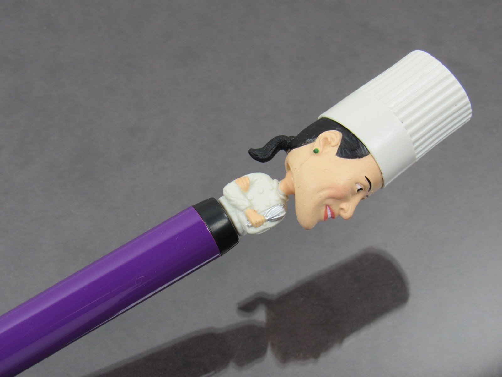 Ultracet Metal Twist PEN Drug Rep Pharmaceutical Promo Unique Chef Head Topper