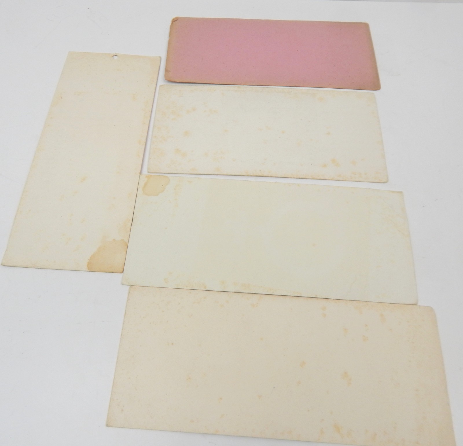 2K Lot Of 5 Pharmacy Medicine Medical Advertising Cards Drug Manufacturers VTG