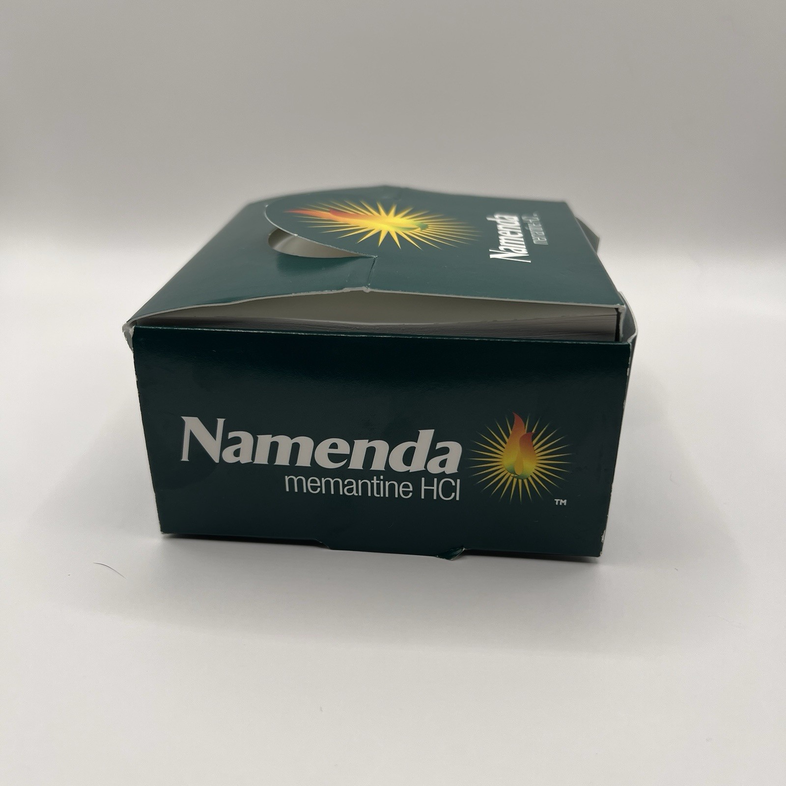 Vintage NAMENDA Pharmaceutical Drug Rep Post-It Note Pad 4”x 4” Cube