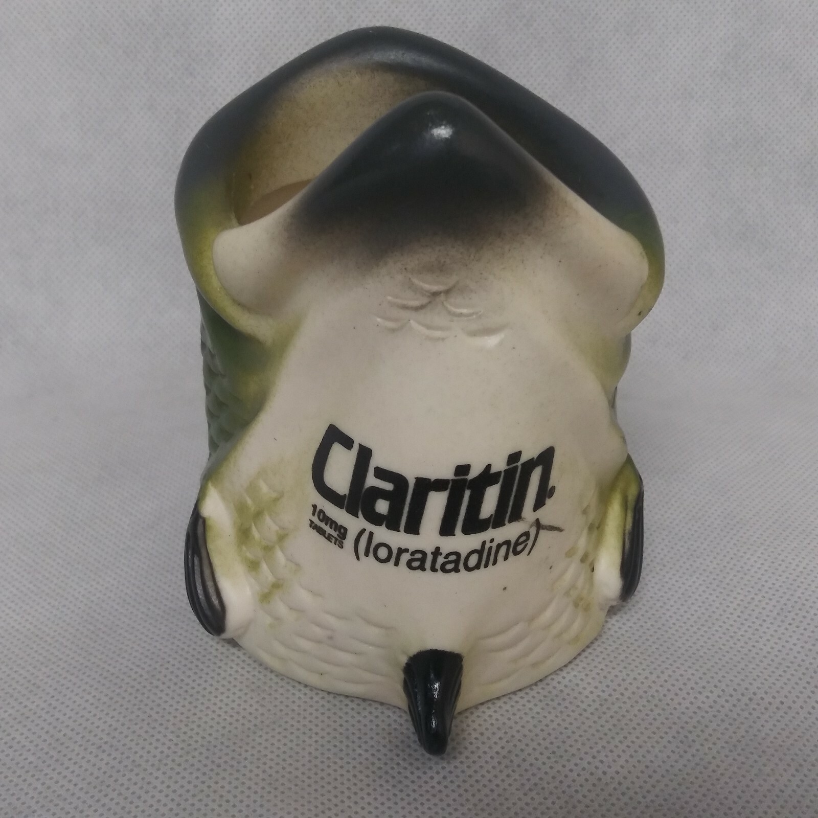 Claratin Drug Rep Advertising Fish Can Cooler Coozie Kool Buddies 1991