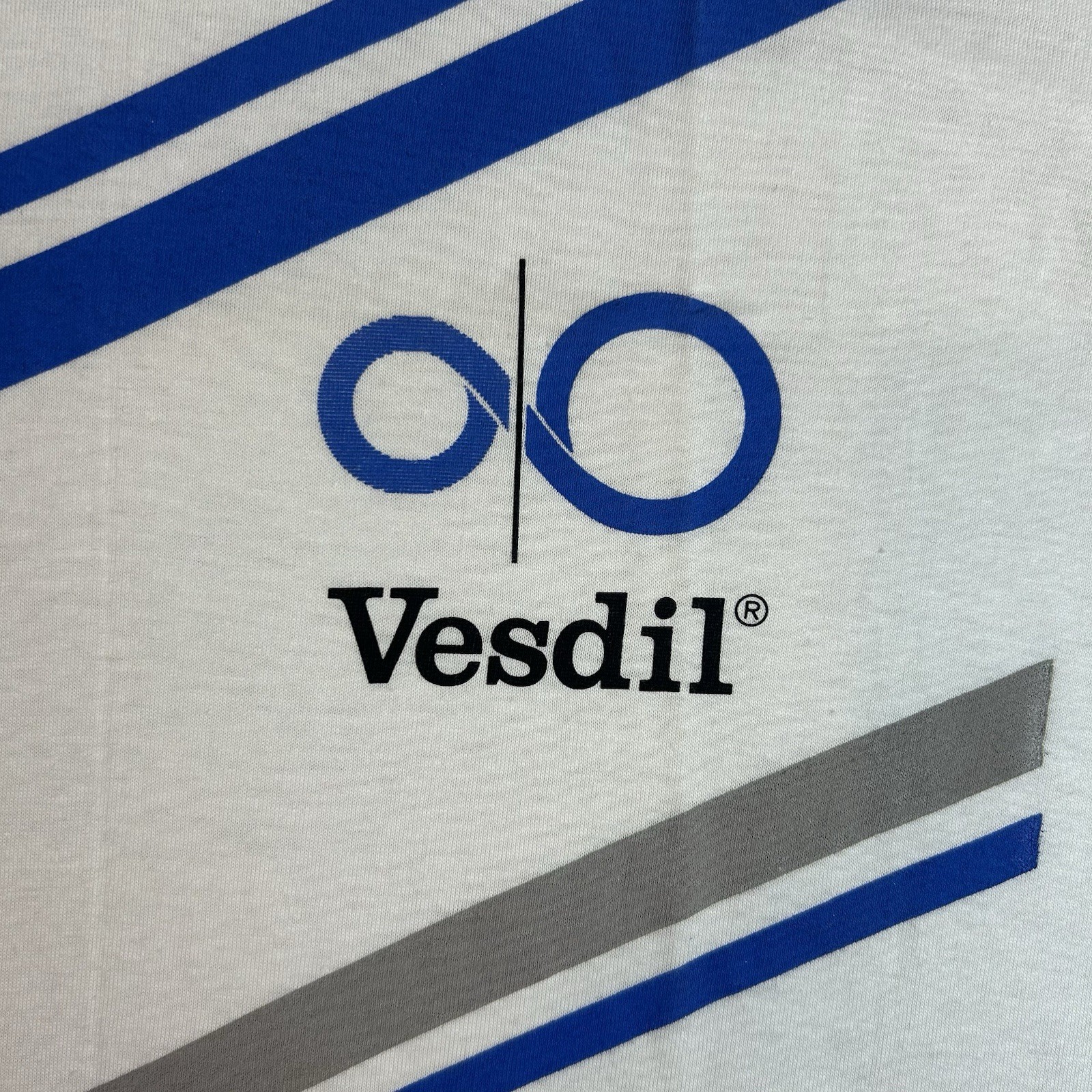 VTG 80s Vesdil Sanofi Aventis Drug Rep T-Shirt XL Single Stitch Pharmaceutical