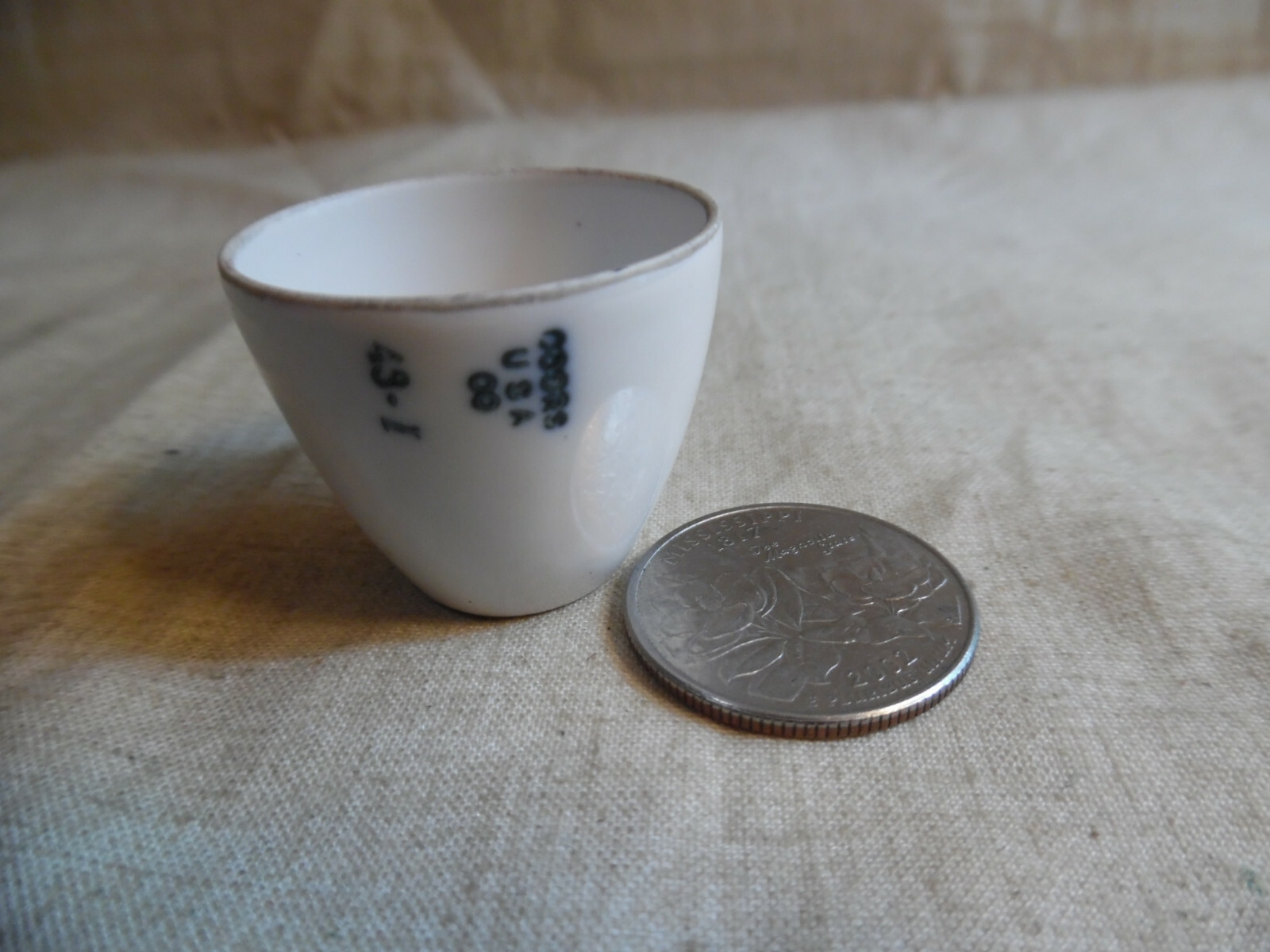 Pharmaceutical Apothecary Measuring Cup By Coor Size 00