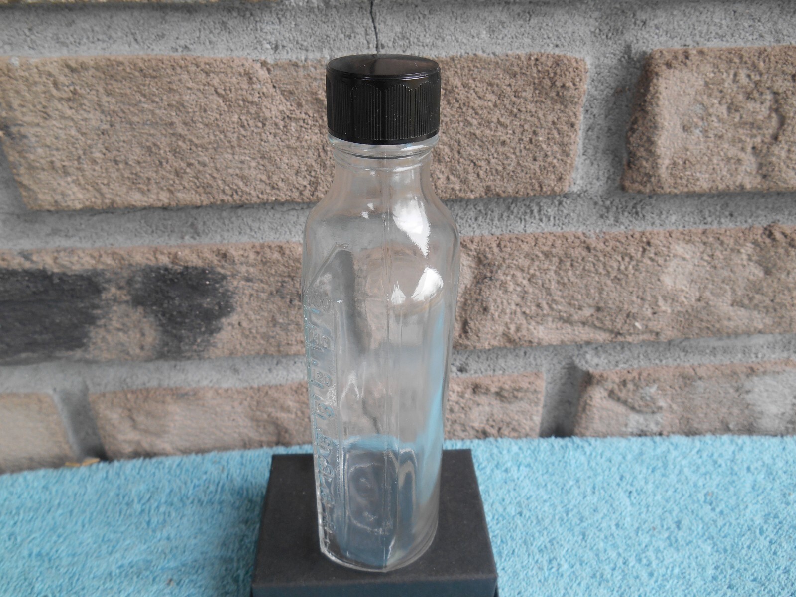 VINTAGE DURAGLAS APOTHECARY Glass Bottle 5-3/4″ Tall