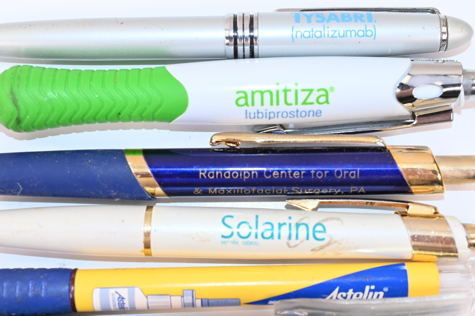 Lot 10 Pharmaceutical Promo Pens Viagra Relpax Amitiza Drug Rep