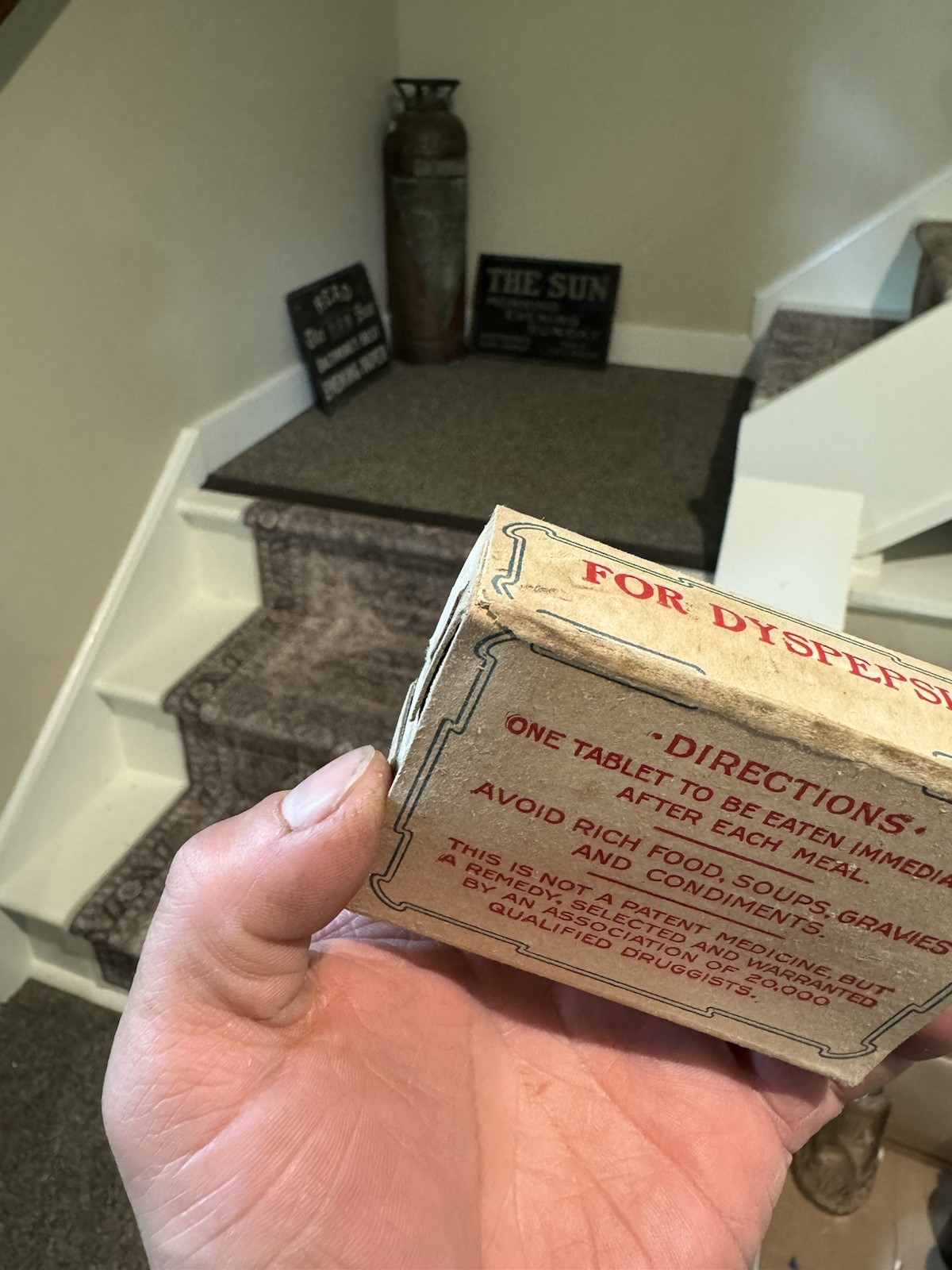 ADS Digestive Tablets American Druggists Syndicate New York NY Full Medicine Box
