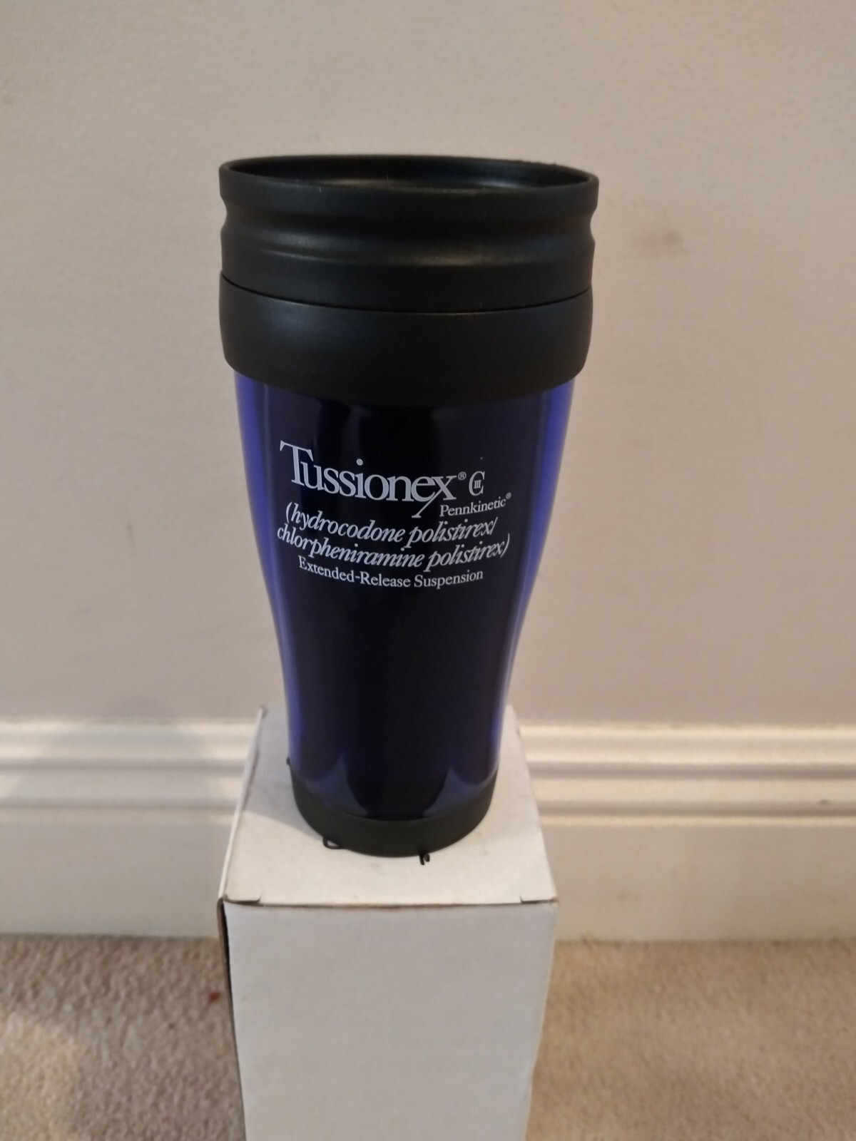 Tussionex pharmaceutical drug rep collectibles Travel Mug