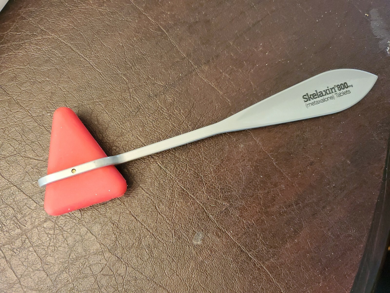 Drug rep Pharma pharmaceutical Skelaxin promotional reflex hammer  -NO BOX – 