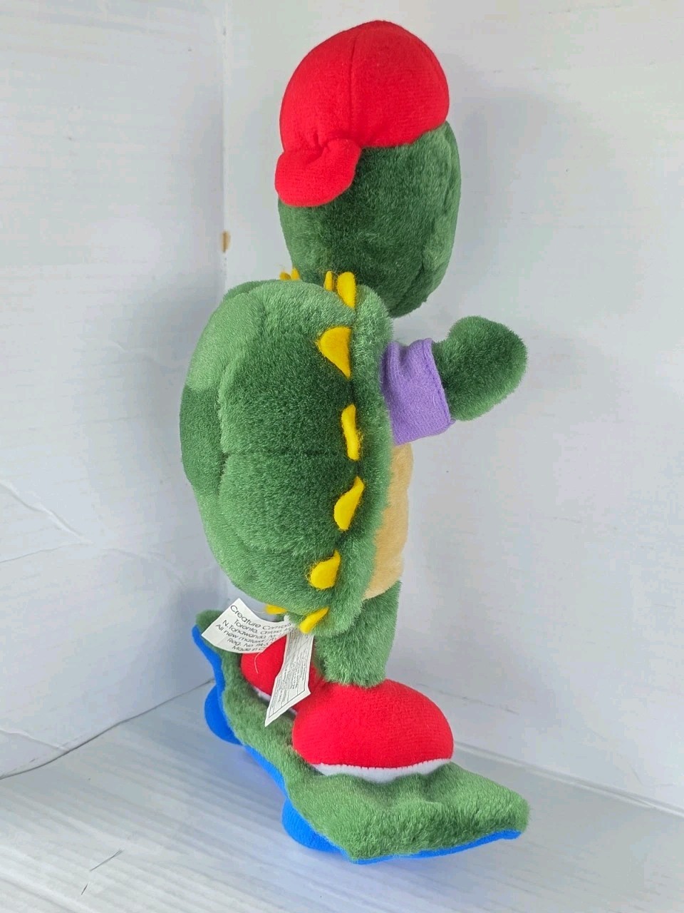 Novartis Pharma Drug Rep Promo Skateboarding Turtle Plush 12″ Creature Comforts
