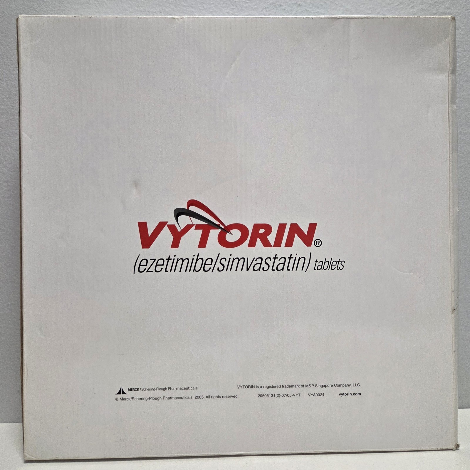 VYTORIN Tablets Pharmaceutical Collectible Advertising Promotional Wall Clock