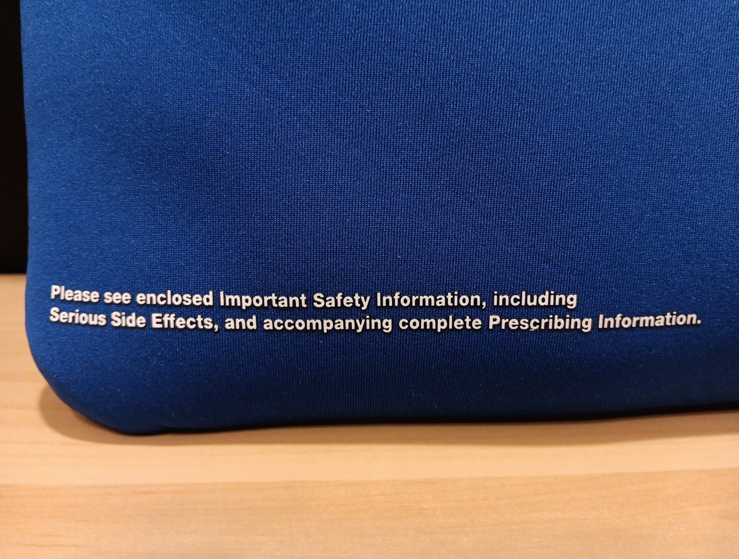 Xeloda Capecitabine Pharmaceutical Medical Drug Rep Advertising Zipper Bag
