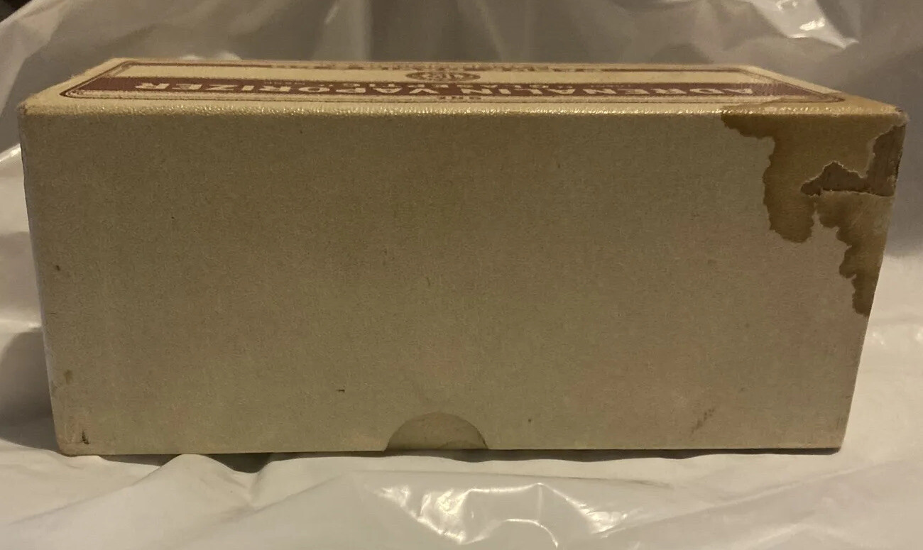 Vintage ‘50s Parke Davis GLASEPTIC ADRENALIN VAPORIZER With Box, Instructions