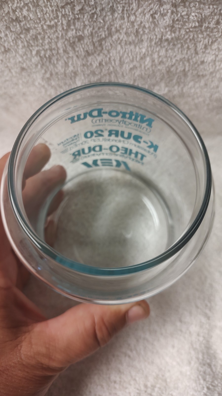 Nitro Dur Pharmaceutical Jar Empty Collectable Apothecary Jar (Empty) No Flaws!!