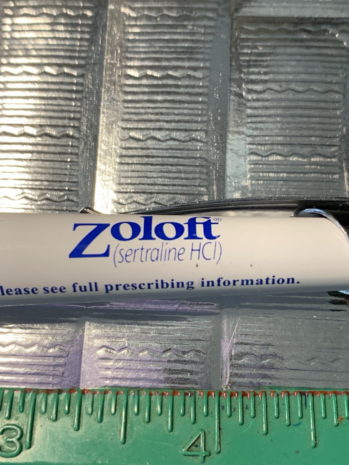 Beautiful Zoloft PEN Drug Rep Pharmaceutical Promo Medical Advertising Writes!