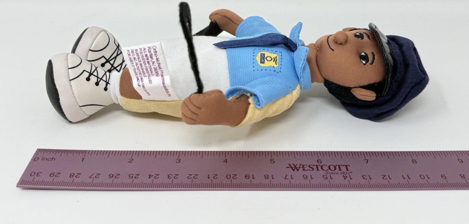 Ultracet Acetaminophen Police Officer Plush Stuffed Animal Toy Pharmacy Medicine