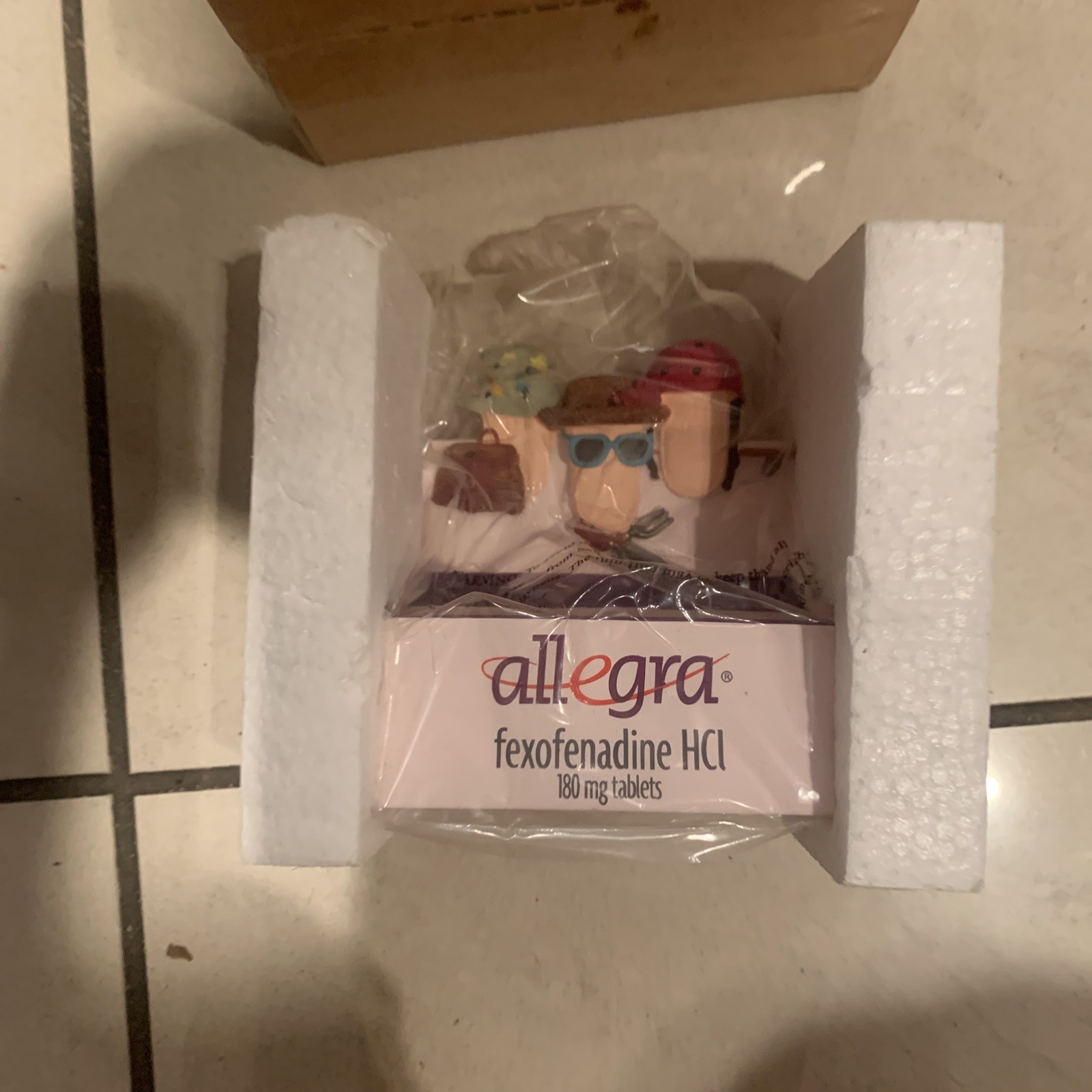 Allegra Business Card Holder Drug Rep Promotional Vintage NEW