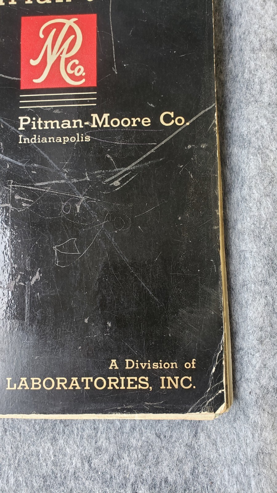 Veterinarian Products 1939 Price List Pitman-Moore Co Pharmaceuticals Indy