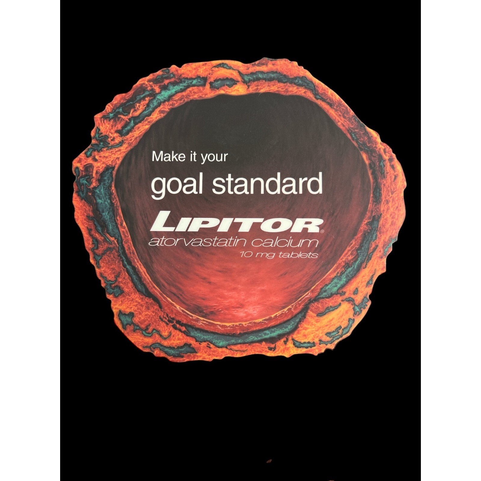 Lipitor Mouse Pad, Pharmaceutical Rep Collectibles, Doctor’s Office Computers